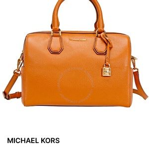 Michael Kors Mercer Medium Leather Duffle. Stunning. New with Tags